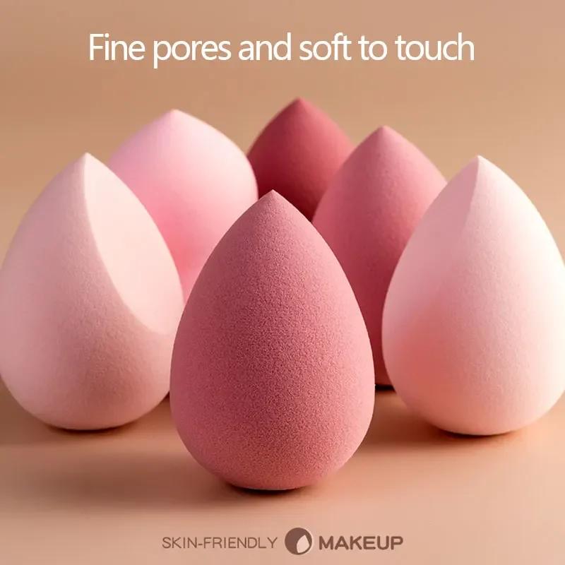 8 PCS Makeup Puff Sponge Cosmetics Powder Puff Foundation Cheap Korean Make-up for Women Blender Makeup Tool Set