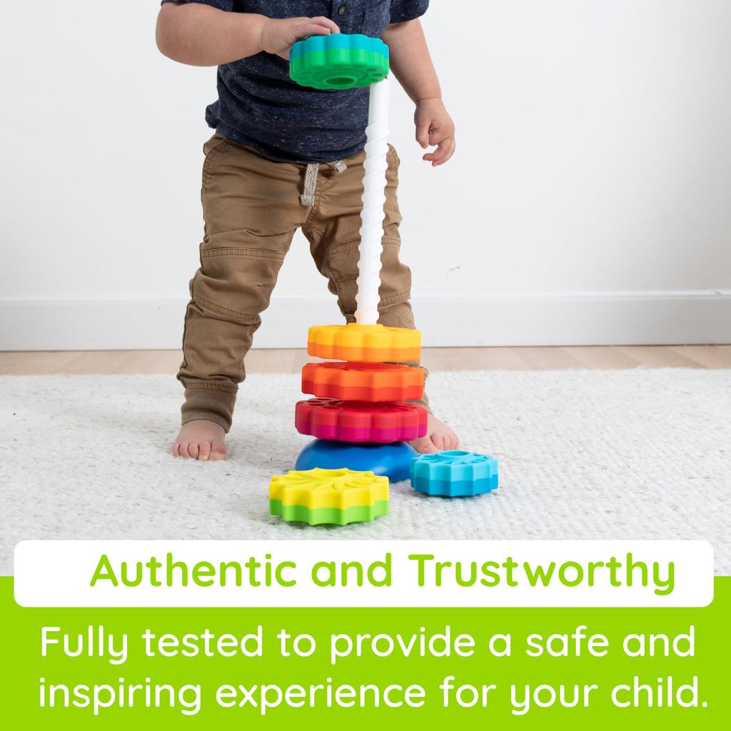 Fat Brain Toys Spin Again Educational Toy, 13x42cm, FA110-1, Authentic