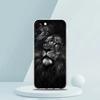 Чехол для iPhone 16 15 14 13 12 Pro Max с изображением животных: Лев, Волк, Тигр. Прозрачный мягкий чехол для iPhone 11 Pro Max 7 8 Plus XS XR. Сумки