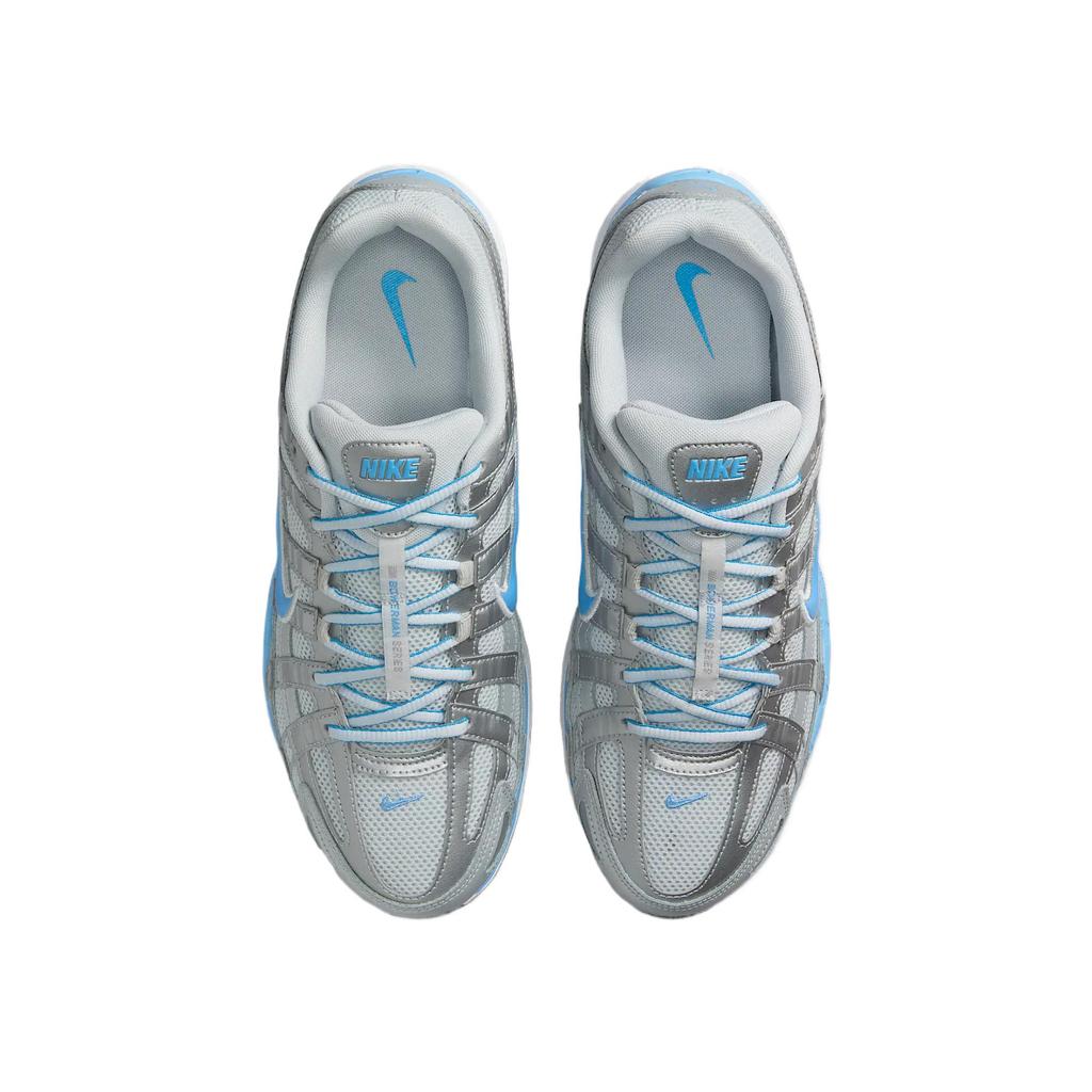 Nike P-6000 Металлический Платиновый Университетский Синий Мужские Кроссовки Серый Чистый Платиновый Металлический Серебристый CD6404-025