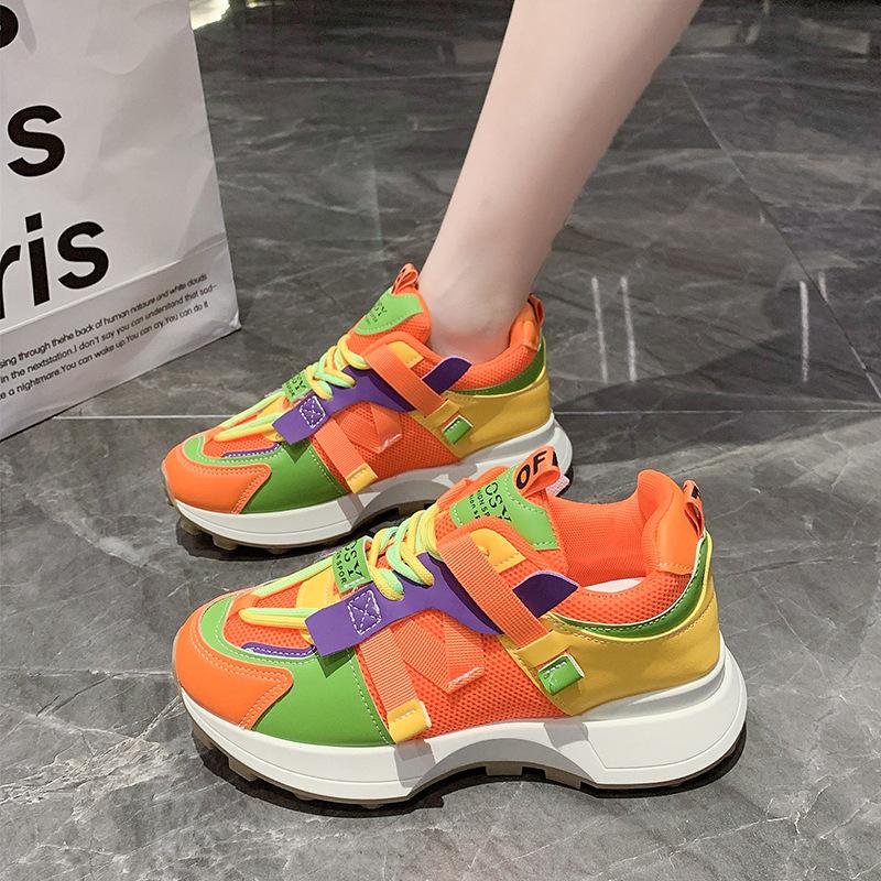 Кроссовки Daddy Shoes женские весенние студенческие ветрозащитная сетка дышащая мягкая подошва модные универсальные кроссовки