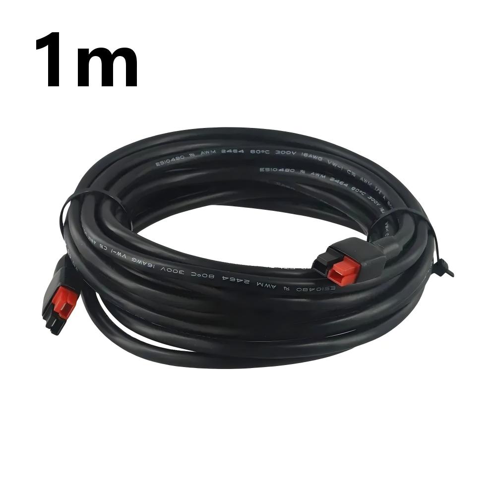 11A 11A ДЛЯ Уличного Питания Удлинительный Шнур 11AWG 1 1мм Разъем для Солнечной Панели Для Уличной Системы Питания Соединительный Кабель Черный