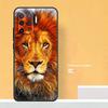 Lion Head Case For Oppo A40 A60 A80 A78 A98 A58 A38 A18 A54 A74 A94 A96 A76 A16 A15 A17 A57 A5 A6 Pro