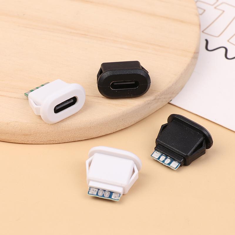 Водонепроницаемый разъем USB Type-C, интерфейсный разъем для быстрой зарядки, 5 А, 20 В, сильноточный порт для быстрой зарядки, разъем USB-C