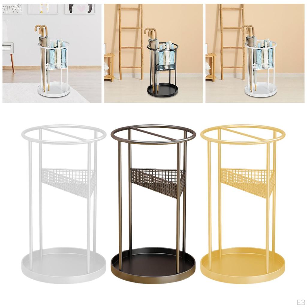 Компактное ведро-подставка для зонтов, тростей и палок для ходьбы