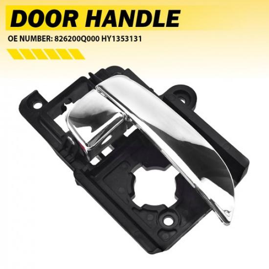 Ide Interior Door Handle For Hyundai 2007-2010 Front/Rear RH Elantra Chrome