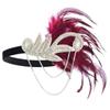 Masquerade Party Hair Accessories Feather Headwear Korean Style Headband Sequin Hair Band