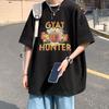 Горячая Распродажа Новинка Gyat Hunter Fun Meme Футболки Унисекс Мода Y2k с коротким рукавом Летние Мужские Женские 100% Хлопок Одежда Топы