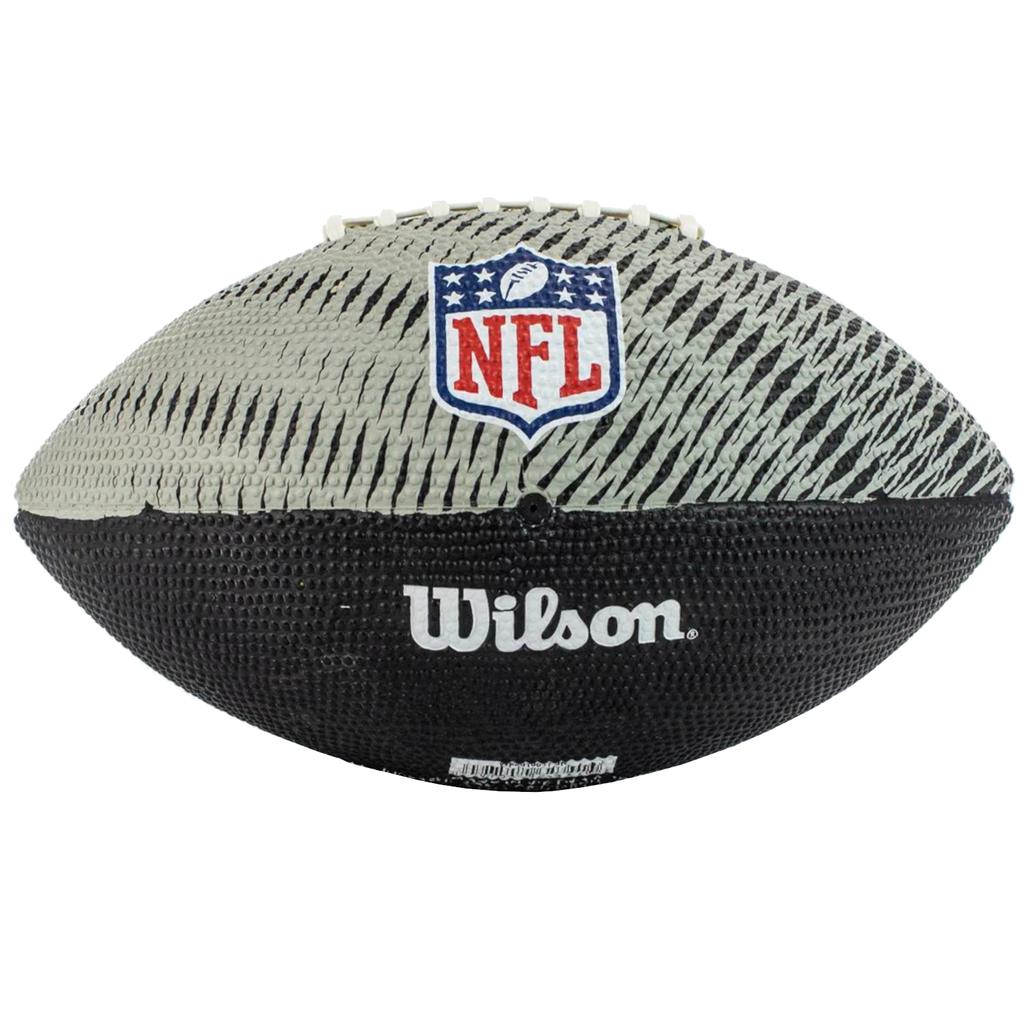 Wilson Мяч NFL Team Tailgate Las Vegas Raiders Jr, унисекс, серый, американский футбольный мяч
