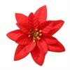 10 шт. Украшение для рождественской елки Рождественский цветок Имитация цветка Красный Рождественский венок Трость Рождественское украшение