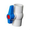 PVC Ball Valve Pipe Fitting with T Handle Water Shut Off for Projects