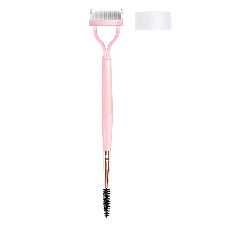 Eyelash Curler and Ultra-Fine Steel Comb for Long-Lasting Curl and Separation