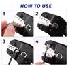 Crimping Pliers Crimping Tools Combo Tool Set with 6 Dies Crimper Press Pliers
