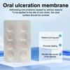 Патч для быстрого лечения язв во рту, повязка для ран полости рта при афтозном стоматите, быстрое облегчение боли, лекарство от афтозного стоматита, обезболивающее