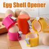 New Egg Shell Opener Portable Egg Opener Kitchen Handheld Egg Shell Crusher Household Press Egg Shell Separator
