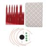 Circular Knitting Needle Set Aluminium 3 To 6mm Smoothing Interchangeable Circular Needle Set with