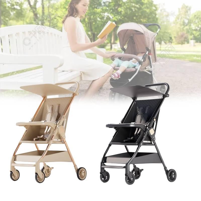Versatile Collapsible Pocket Stroller Easy To Use Lightweight Child Carrier In Two Colors