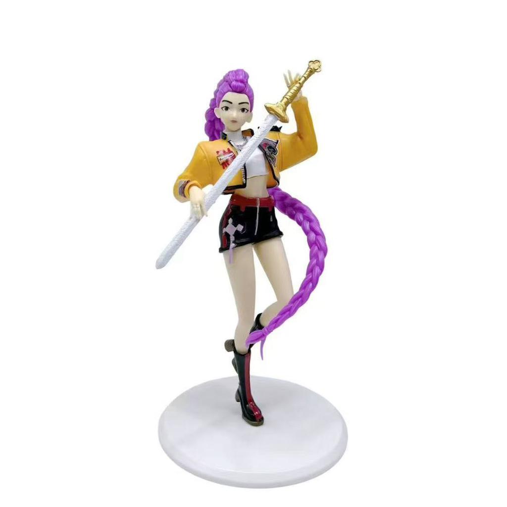 Anime Kpop Demon Hunters Figure Model Toy Cartoon Gaming Peripherals Desk Decoration Collection Figures Model Toy Gift