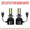 2pc Waterproof  Auto Lamp LED Headlight Low Beam Lights For CITROEN C3 PICASSO 2007 2008 2009 2010 2011 2012 2013 2014 2015-