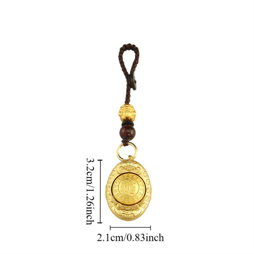 Special Pattern Keys Accessory Chinese Signs Car Key Chain Creative Zodiac Keychain  Men