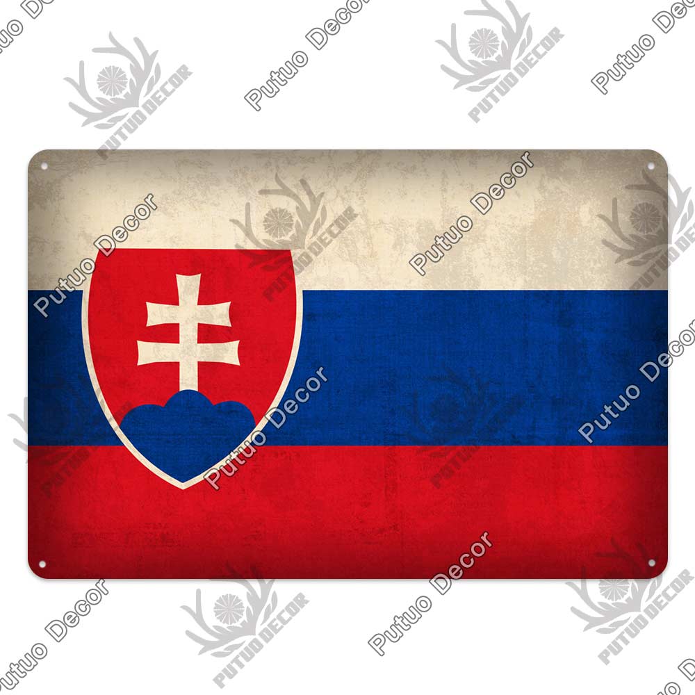 Decor Flag Vintage Metal Sign Tin Sign Decorative Plaque Wall Decor Bar Pub Man Cave Living Room Home Door Decoration