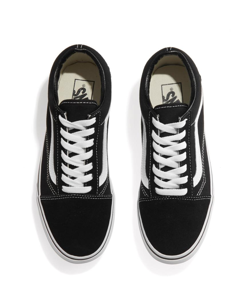 Vans Old School на платформе - Черные:Белый / Vn0A3B3Uy281