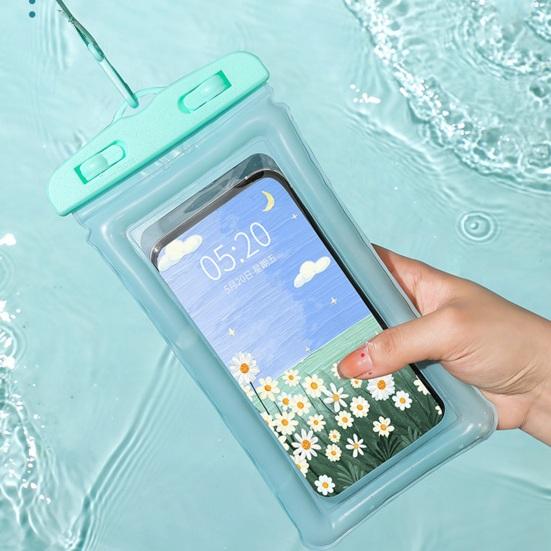 Мобильная водонепроницаемая сумка с ремешком и сенсорным экраном. Хорошая герметичность. Герметичная сухая сумка для подводной эксплуатации. Защита мобильного телефона под водой. Мобильный телефон для пляжного плавания.