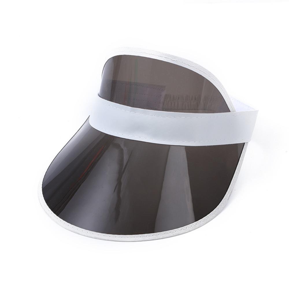 Flexible Transparent Sun Visor Hat Sun-Proof Sun Cap Gift Sunshade Hat  Outdoor Sports