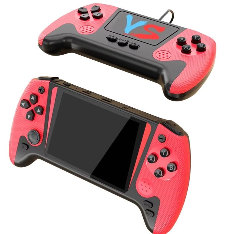 Портативная ручная игровая консоль с 3,5-дюймовым экраном для игры одного/двух игроков и предустановленными классическими играми