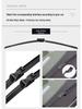 Nissan Navara Frameless Silent Wiper Blades - High-Definition Original Rubber Strips