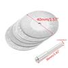 Power Tool-10Pcs 40mm 1.6" Diamond Cut-Off Polishing Discs Wheel+2xMandrels for Rotary Tool