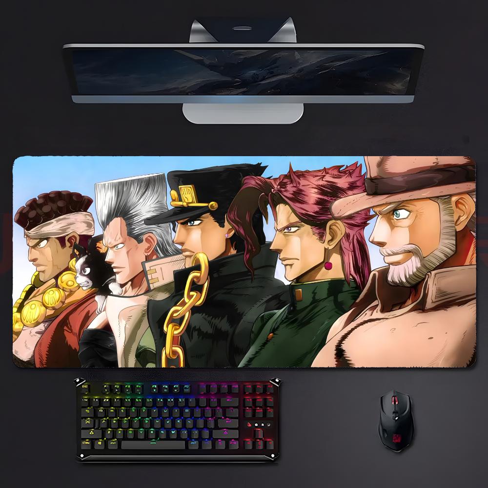 Anime Bizarre JJojos Bizarre AAdventure Mouse Pad Mousepad Large Gaming Lockedge Thickened Pc Table Desk Mat