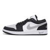 Jordan Air Jordan 1 Нескользящие Низкие Винтажные Баскетбольные Кроссовки Мужские Черно-Серые 553558-132(Team59-SBOX)