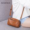 Женская кожаная сумка-кроссбоди для телефона, лето 2025 - Мягкая кожа, вместительный клатч и сумка через плечо