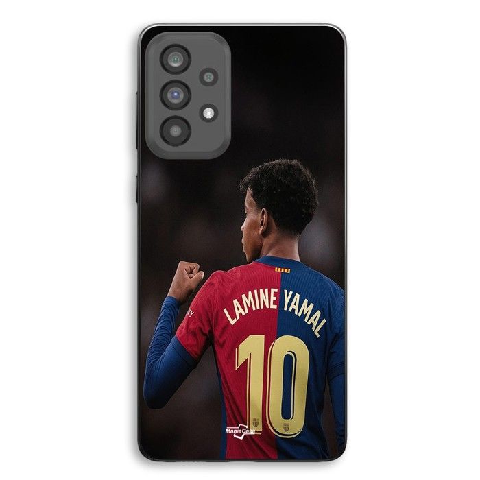 Coque Pour Samsung Galaxy A73 Lamine Yamal n°10 FC Barcelone Maniacase