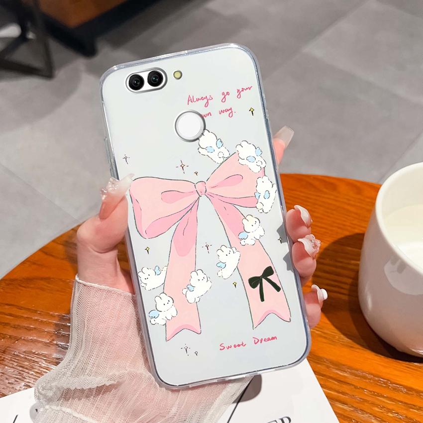 Для Huawei Nova 2 2S 3 3e 4 4e 5 5i 7i 6 7 SE Роскошный прозрачный чехол для телефона с красивым узором крыльев бабочки, мягкий силиконовый противоударный чехол для Huawei