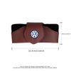 Hub Caps Car Leather Glasses Case Sun Visor Sunglasses Clip Organizer Box For Volkswagen Golf Beetle Passat B8 VW Jetta Rline Po