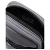 Emporio Armani Letter Logo Rectangular Polyester Crossbody Bag Unisex Bags Gray 7X000633AF23097U8091
