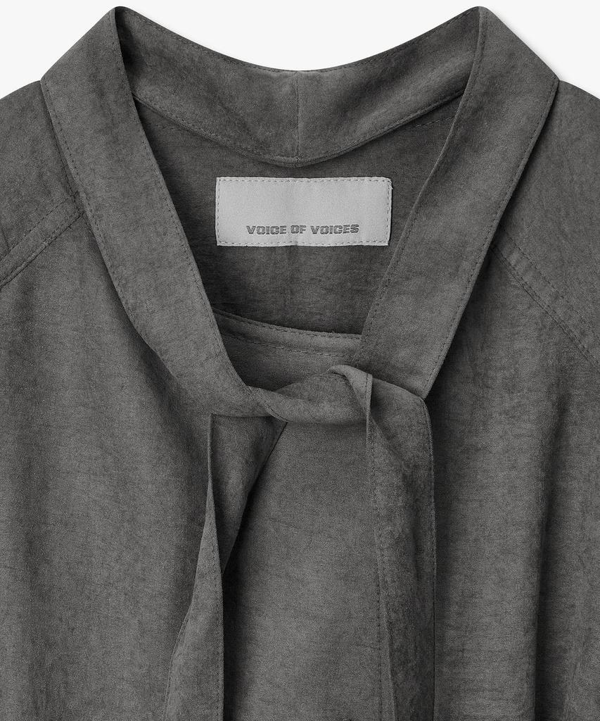 Bobeu Belt Detail Soft Touch Dress _Charcoal_7156337003