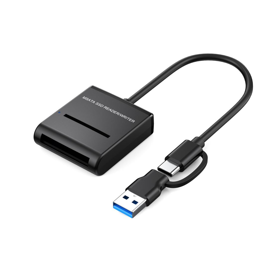 USB 3.0 to mSATA & 2.5-Inch SSD/HDD Adapter Cable