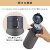 Кружка Iris Ohyama Water One Touch Mug Vacuum Сохраняет воду в течение 6 часов Сохраняет тепло сверху, сохраняет холод снизу можно открыть и пить одним нажатием Удобство в том, что сохраняет воду