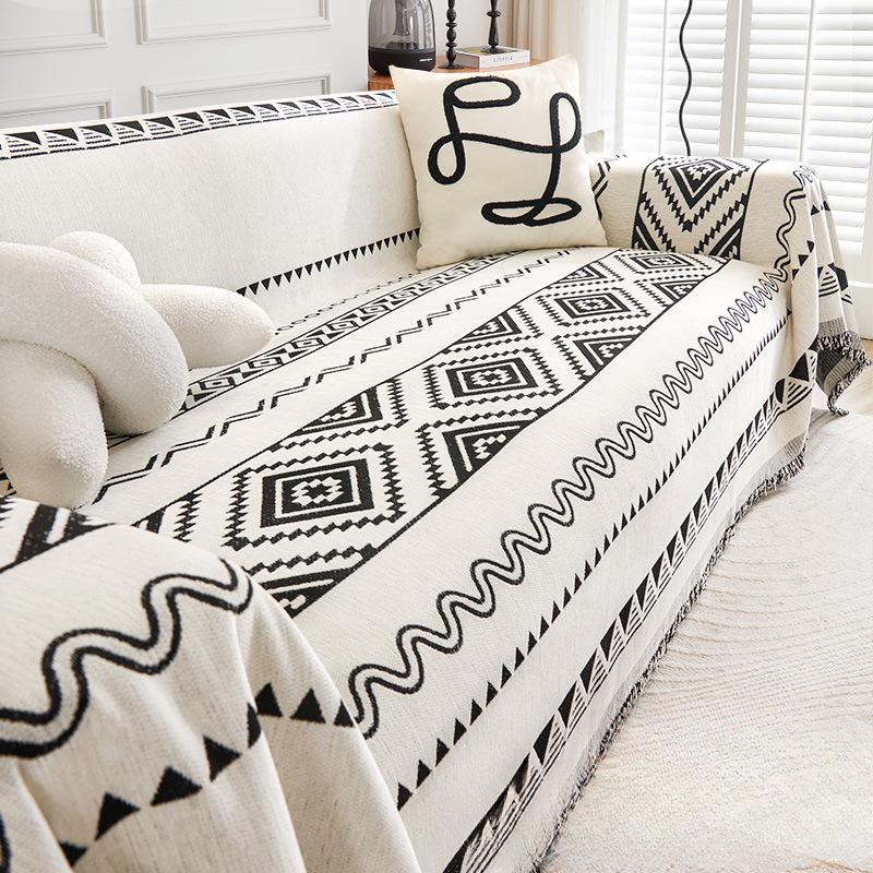 Chenille Sofa Cover Four Seasons General New 2024 Sofa Cushion Non-slip Cover Blanket Cover