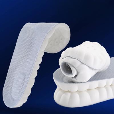 1 пара стелек из латекса Shit Feeling, утолщенная поддержка свода стопы, амортизация, поглощение пота, дезодорант, дышащие ботинки, спортивная обувь, стельки