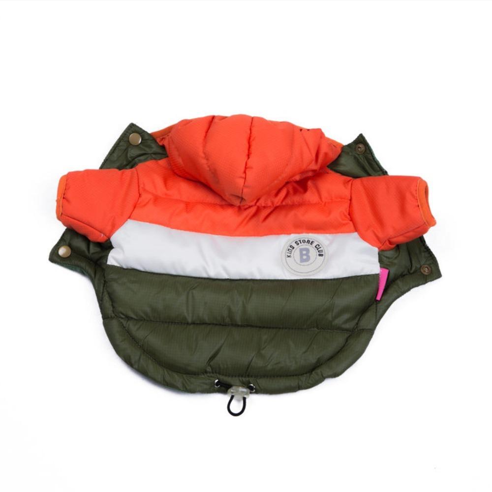 Waterproof Pet Down Coat Thickened Warm Pet Hooded Coat Cozy Dog Winter Vest Winter