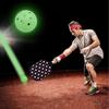 Green Light Luminous Pickleball Ball Durable Glow In The Dark Pickleball Balls  Outdoor