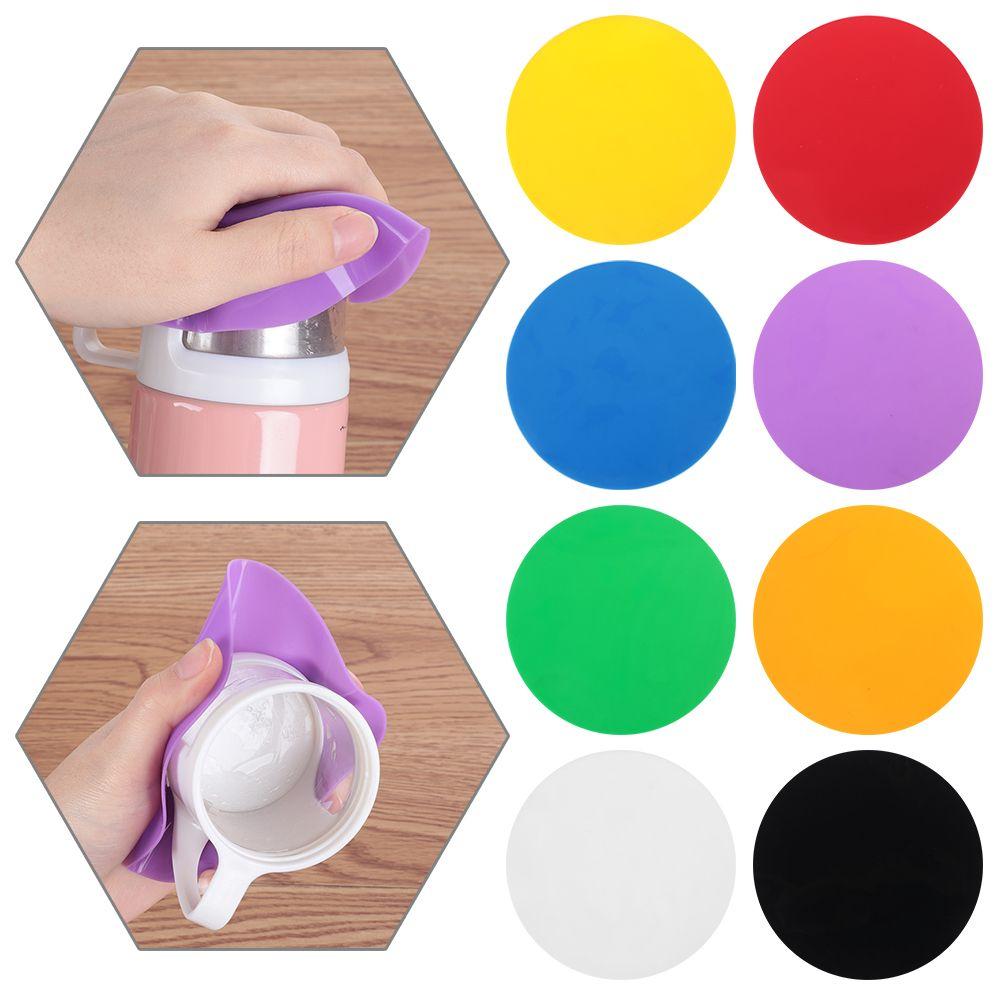 Round Gadgets Jar Pot Holder Silicone Opener Pad Bottle Lid Openers