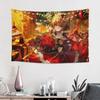 Colorful Anime Girl Tapestry Wall Hanging Blanket Tapestry Home Decor Items Wall Decorations