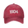 Schalke Sports And Fitness Baseball cap Windproof Simple Versatile Casual Denim Hat