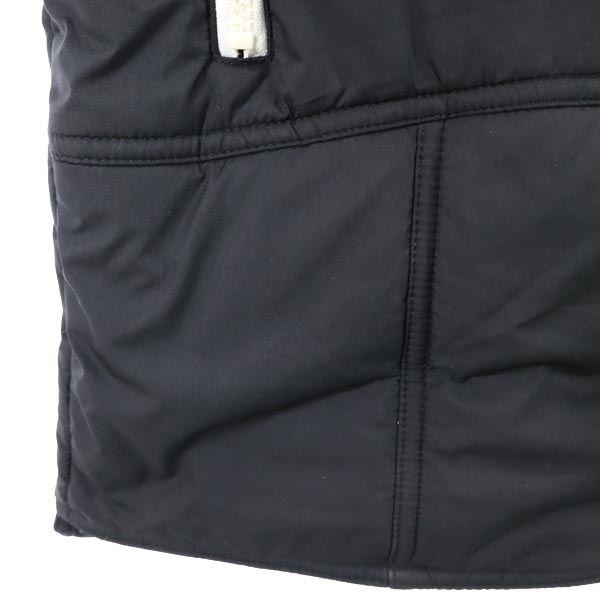 HYDROGEN Nylon Long sleeve Batting jacket XL Black series logo Men's Used