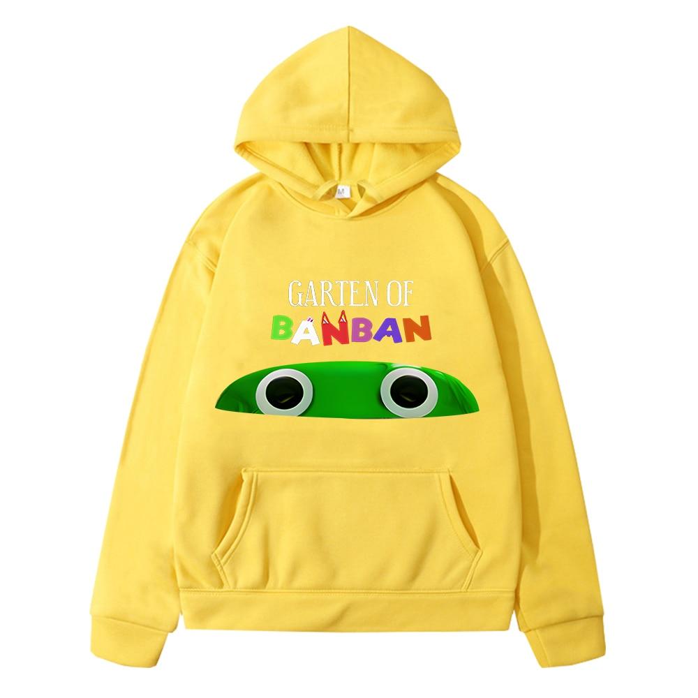 Толстовки Garten of Banban, флисовая толстовка, повседневная толстовка с капюшоном в стиле аниме y2k sudadera, одежда для мальчиков и девочек, осенняя толстовка, детская одежда